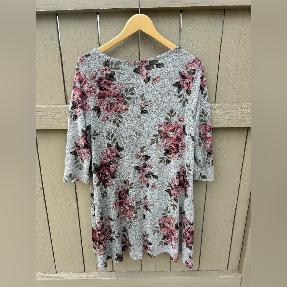 Altar'd State Floral Mini Dress Bohemian Festival Cottagecore Super Soft Size M - Picture 4 of 5